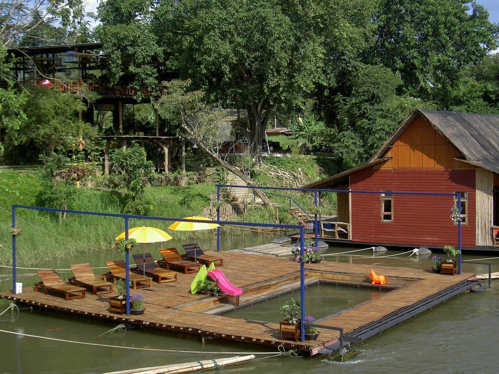 Boutique Raft Resort Sai Yok Exterior foto