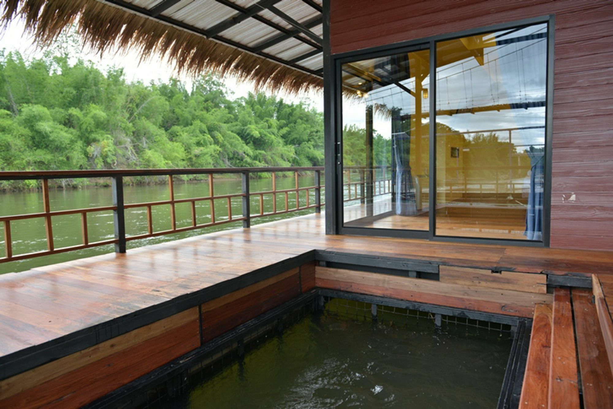 Boutique Raft Resort Sai Yok Exterior foto